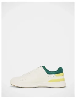 Volley Pavillion Sneakers in White/Green