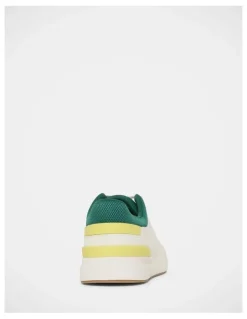 Volley Pavillion Sneakers in White/Green