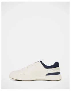Volley Pavillion Sneakers in White/Navy