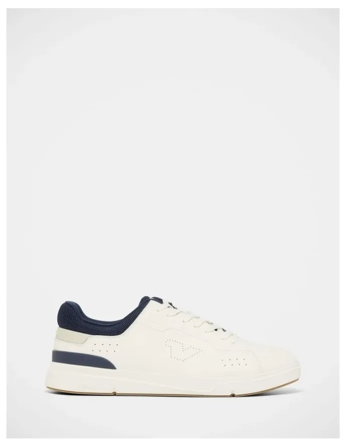 Volley Pavillion Sneakers in White/Navy