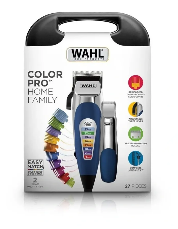 Wahl Color Pro Family WA9243-8012 in Chrome/Blue