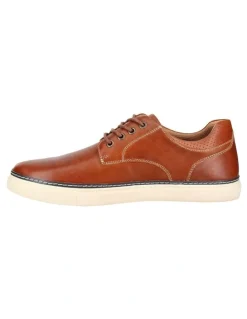 Wild Rhino Border Leather Sneaker in Tan