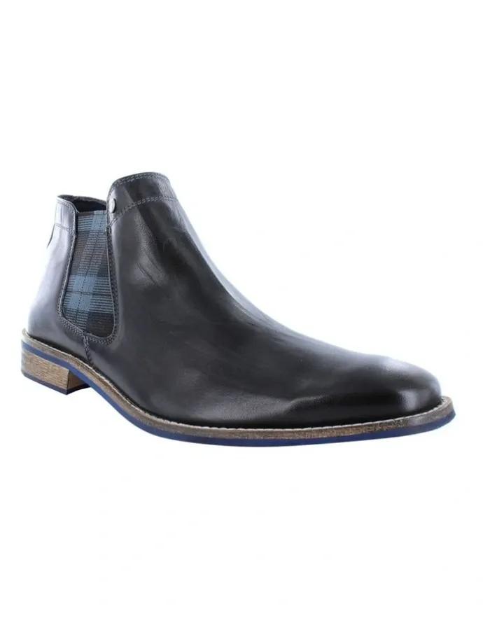 Wild Rhino Drake Ankle Boot in Black