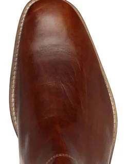 Wild Rhino Drake Leather Ankle Boot in Tan