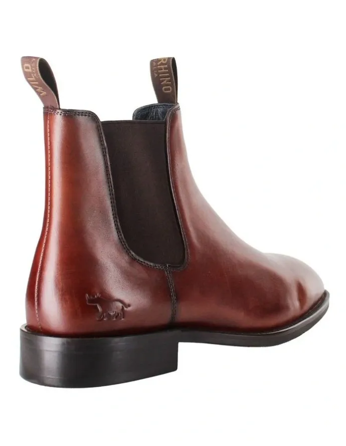 Wild Rhino Rancher Chelsea Boot in Cognac