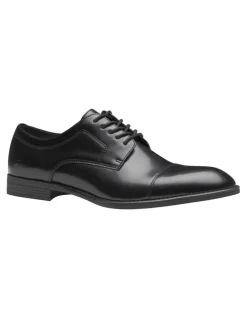 Windsor Smith Francis Lace Up in Black Leather