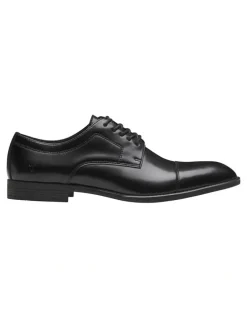 Windsor Smith Francis Lace Up in Black Leather