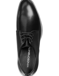 Windsor Smith Pearson Lace Up in Black Leather