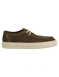 Windsor Smith Bronson Shoes in Tobacco Suede