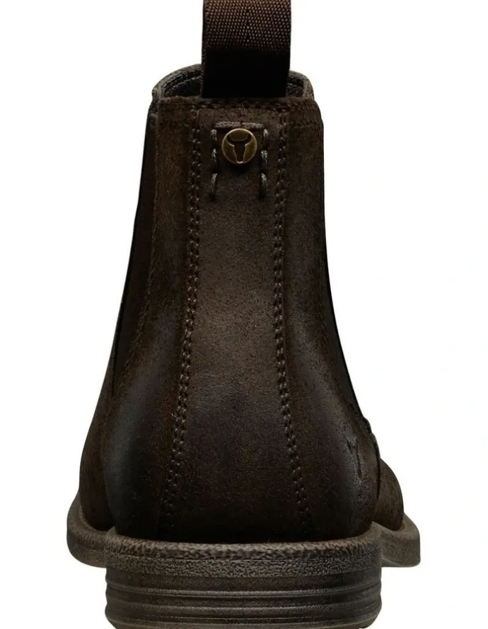 Windsor Smith Saxon Boot in Brown Oil Suede
