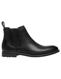 Windsor Smith Sergio Leather Boot in Black