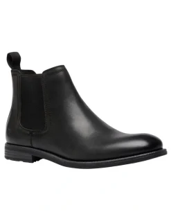 Windsor Smith Sergio Leather Boot in Black