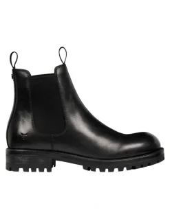 Windsor Smith Walker Boots in Black Leather
