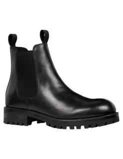 Windsor Smith Walker Boots in Black Leather