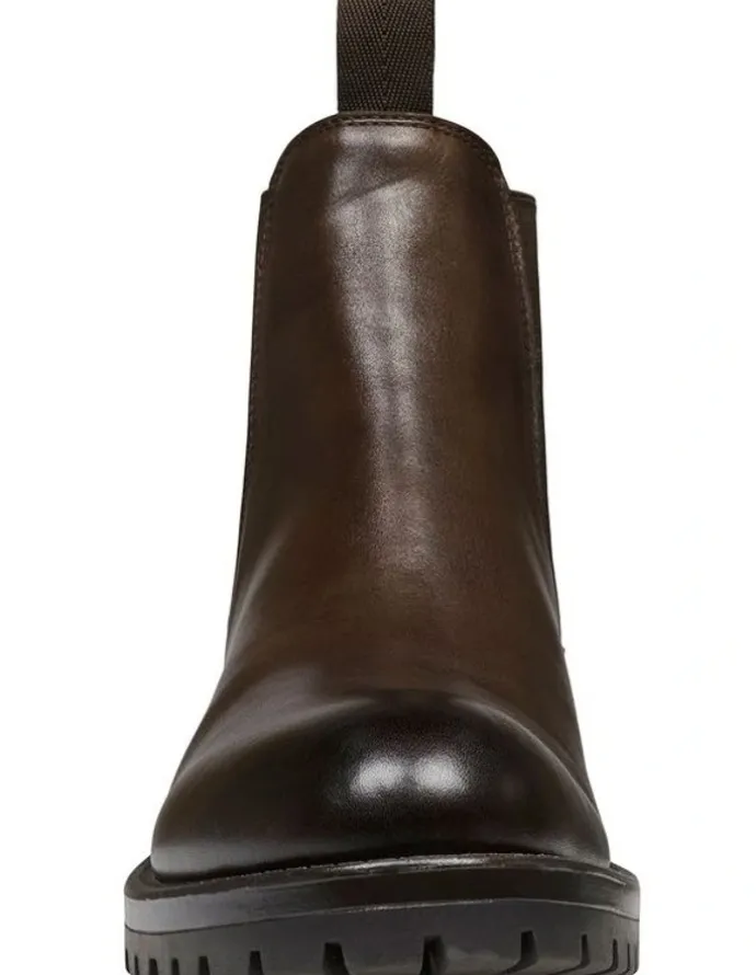 Windsor Smith Walker Boots in Marron Brown Leather
