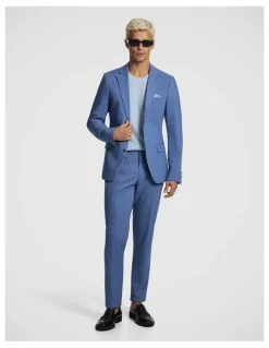 yd. Alfredo Slim Suit Jacket in Blue