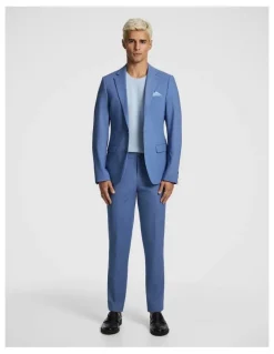 yd. Alfredo Slim Suit Jacket in Blue