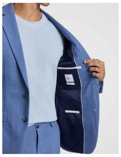 yd. Alfredo Slim Suit Jacket in Blue