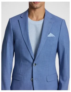 yd. Alfredo Slim Suit Jacket in Blue