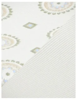 yd. Bari Tie And Pocket Square Set in Natural