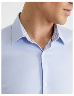 yd. Maxx Regular Dress Shirt In Light Blue