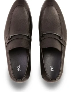 yd. Riccardo Textured Loafer in Brown