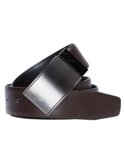 yd. Williams Reversible Belt in Brown