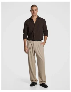 yd. Atlas Shirt in Chocolate