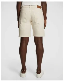yd. Belize Denim Short in White