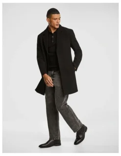 yd. Brandon Duster Coat in Black