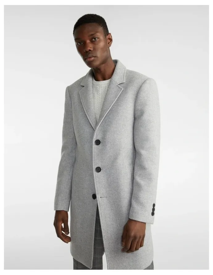 yd. Brooklyn Duster Coat in Silver