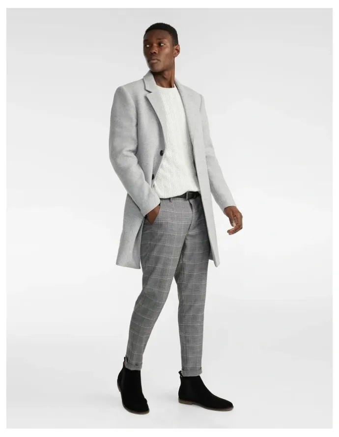 yd. Brooklyn Duster Coat in Silver