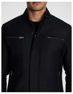 yd. Colt Racer Jacket in Dark Blue