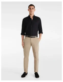 yd. Danny Super Stretch Slim Chinos in Sand