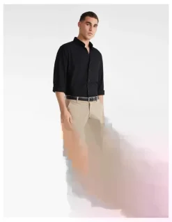 yd. Danny Super Stretch Slim Chinos in Sand
