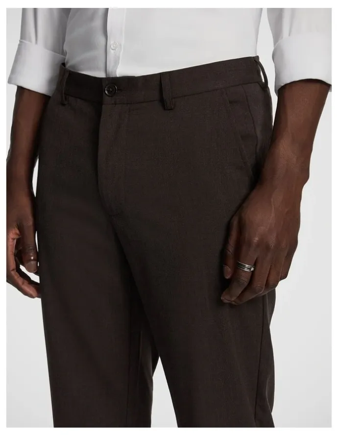 yd. Diesel Slim Cropped Chino in Brown