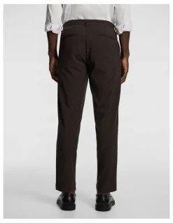 yd. Diesel Slim Cropped Chino in Brown