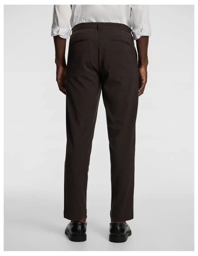 yd. Diesel Slim Cropped Chino in Brown