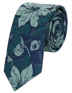 yd. Dornan Floral 6.5 Cm Width Tie in Sage