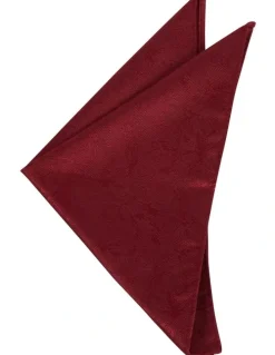 yd. Dre Tie And Pocket Square Set in Red