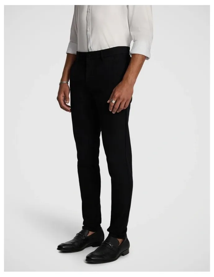yd. Energy Stretch Chino in Black