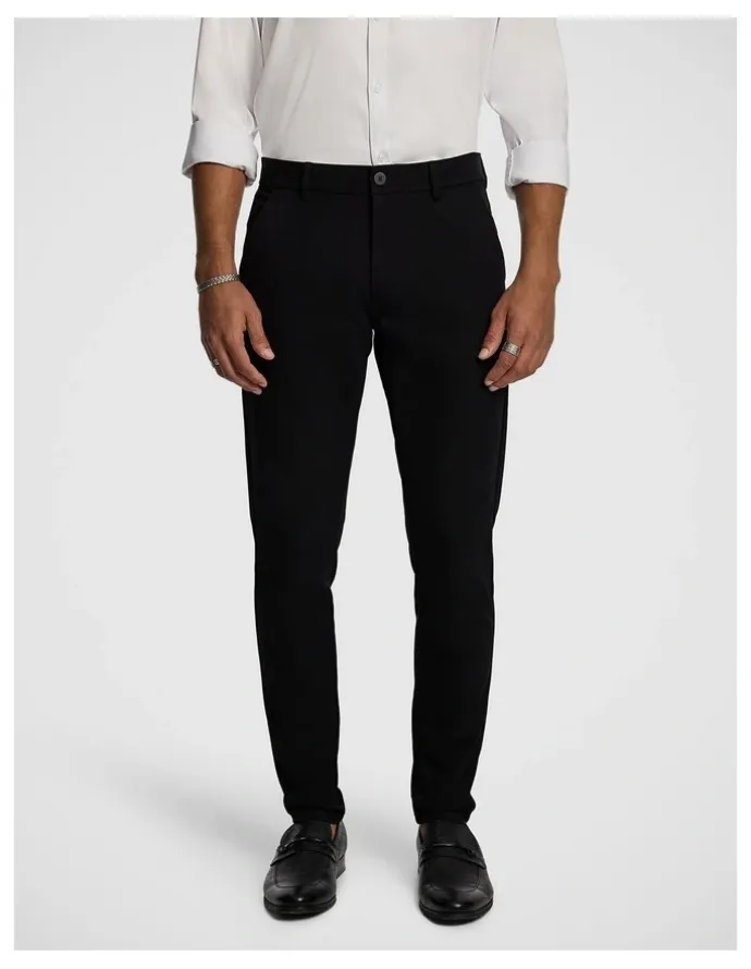 yd. Energy Stretch Chino in Black