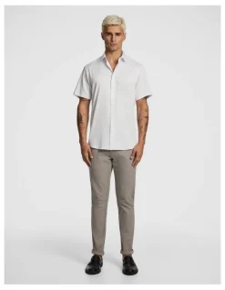 yd. Heathcliff Bamboo Shirt in White