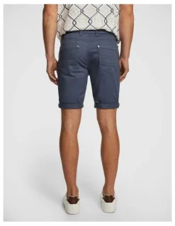 yd. Herston Chino Short in Blue Smoke