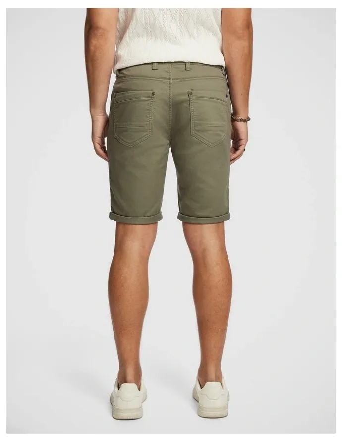 yd. Herston Chino Shorts in Khaki Green