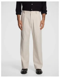 yd. Jacob Cotton Linen Chino in Natural