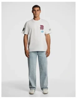 yd. Kian Relaxed Tee in White