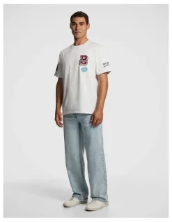 yd. Kian Relaxed Tee in White
