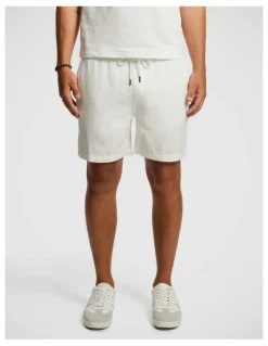 yd. Manta Linen Short in White