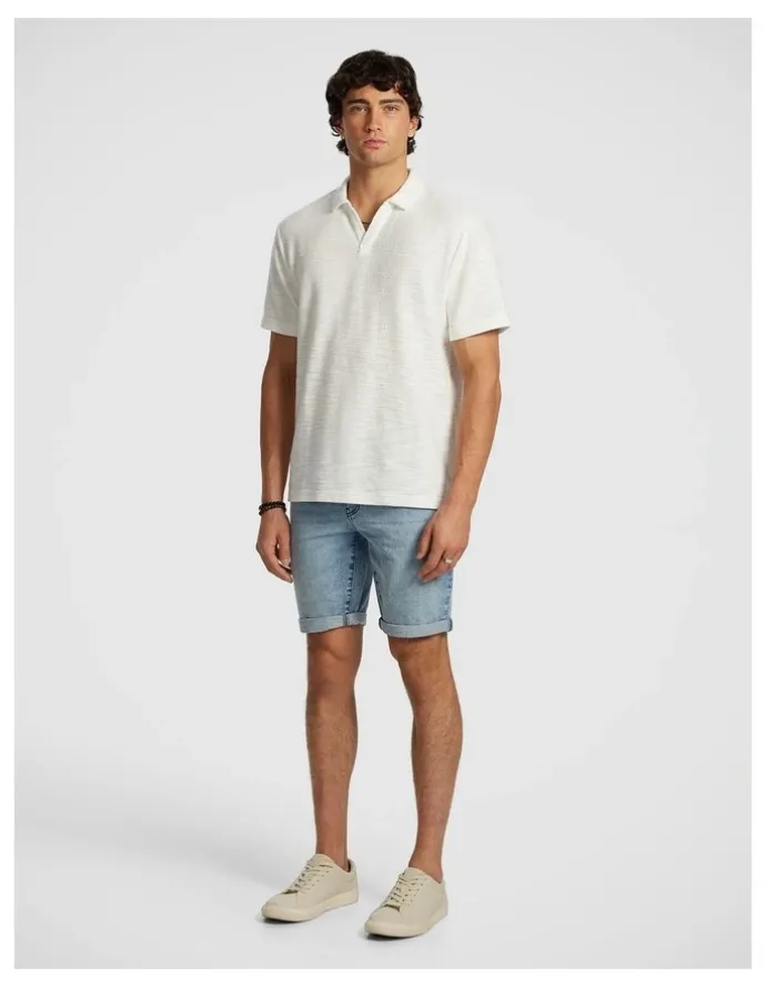 yd. Maxwell Denim Short in Light Blue